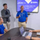 From left: JC Automation executives Eric Santana, Ricardo Conesa, Juan Sénquiz and Guillermo Aponte.