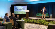 Jesús Colón, managing director of C2S, speaks during the organization’s annual meeting in Puerto Rico on artificial intelligence.