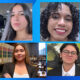 Top row, from left: Karol Heredia-Rolón and Denisse Garay-López. Bottom row, from left: Larielys Nieves-Rivera and Ariana Rivera-Rivera, the four students supported by the Liberty Foundation Scholarship Fund who are on track to graduate in 2026.