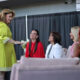 From left: Gov. Jenniffer González; Denise Quiñones, Miss Universe 2001; Deborah Carthy-Deu, Miss Universe 1985; Victoria Kjaer, Miss Universe 2024; and Zuleyka Rivera, Miss Universe 2006.