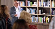 Rafael Castro-Montes de Oca, president and founder of RCMdO Aquitectos, at the firm’s new headquarters in Santurce.
