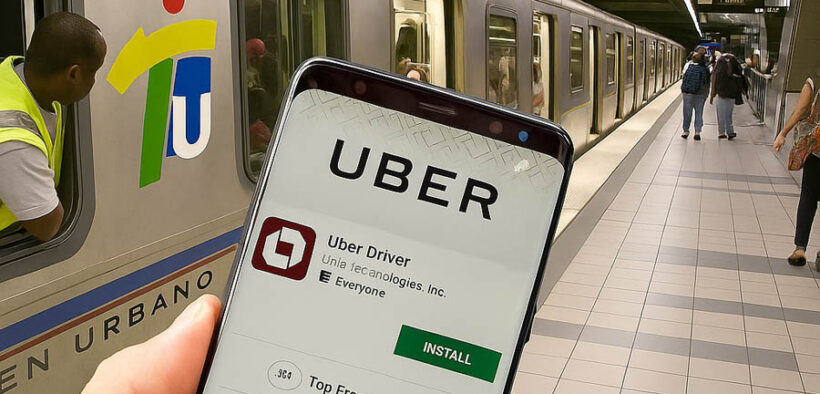 Uber and Puerto Rico’s Urban Train saw record ridership during Bad Bunny’s “No me quiero ir de aquí” residency at the Puerto Rico Coliseum. (Image generated by ChatGPT)