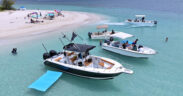 Fajardo shows strong boating activity, with more than 100 listings offering a mix of vessels, including center consoles, sport boats, yachts, snorkeling trips and day charters.