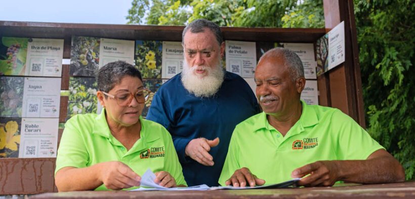 Members of the Comité ProDesarrollo de Maunabo (Pro-Development Committee of Maunabo), one of the seven groups awarded funding through Ford Motor Co.’s Environmental Grants program in Puerto Rico.