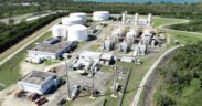 The Cambalache Power Plant in Arecibo, where Genera PR will install a 52-megawatt battery energy storage system to strengthen Puerto Rico’s electric grid.