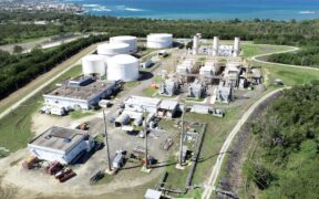 The Cambalache Power Plant in Arecibo, where Genera PR will install a 52-megawatt battery energy storage system to strengthen Puerto Rico’s electric grid.