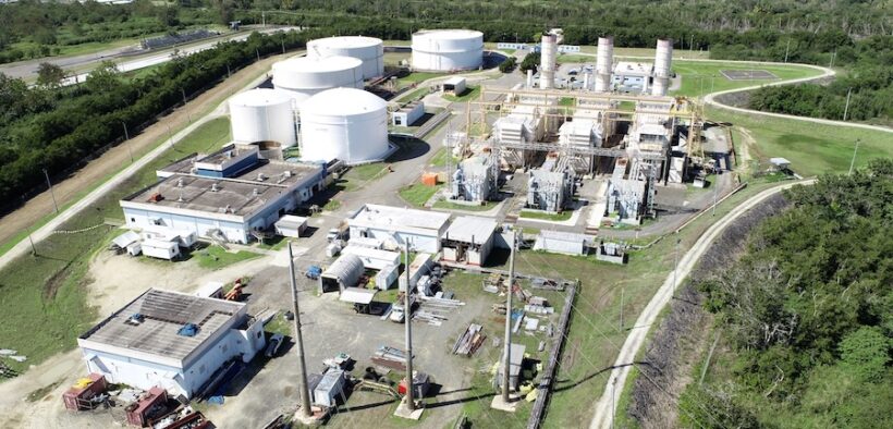 The Cambalache Power Plant in Arecibo, where Genera PR will install a 52-megawatt battery energy storage system to strengthen Puerto Rico’s electric grid.