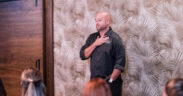 Chef Mario Pagán, whose restaurant La Central was featured in BluHost’s dining event.