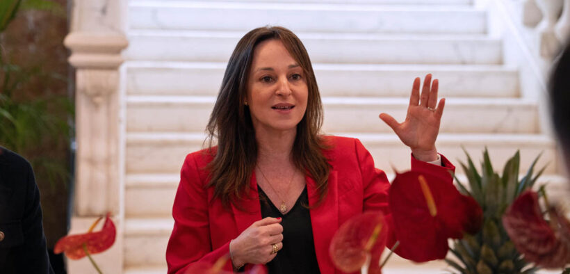 Dora Márquez, marketing director and general manager for Nestlé Professional Solutions in Puerto Rico, during the announcement of the company’s expanded beverage and culinary portfolio on the island.