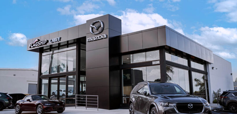 Bella Group’s new Flagship Mazda dealership in Cayey was built under the automaker’s Retail Evolution design concept.