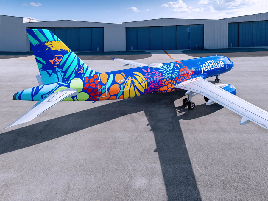 JetBlue unveils Isla del Bluencanto aircraft in Puerto Rico