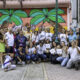 Artists gather for the launch of Maniobra 3.0 at Urbe Apie in Caguas, where the Centro de Economía Creativa and the Mellon Foundation announced a $10 million expansion of the cultural employment program.