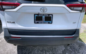 A Puerto Rico license plate, the subject of a House investigation into the single plate system.
