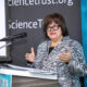 Lucy Crespo, CEO of the Puerto Rico Science, Technology and Research Trust, received the “Faces of Bioscience” award during Induniv’s 40th anniversary celebration in San Juan.