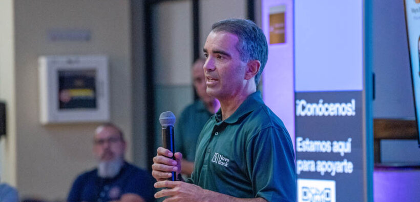 Carlos “Kako” García, CEO of Nave Bank, which surpassed $300 million in assets two years after opening.