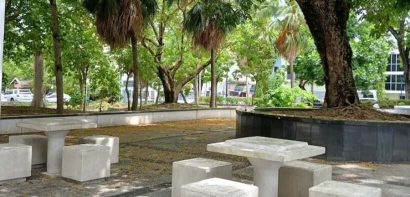 Plaza de la Convalecencia in Río Piedras, one of two historic public spaces slated for restoration under San Juan’s district revitalization plan.