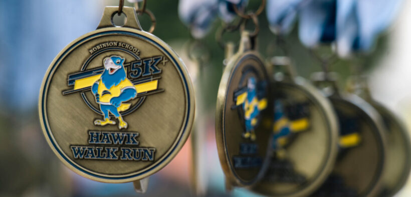 All proceeds from Robinson School’s “Hawk, Walk, Run” 5K on Oct. 18 in San Juan will support the school’s scholarship fund.