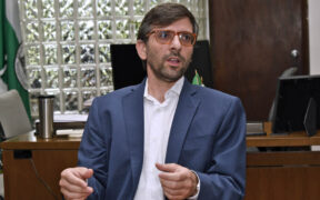 Umberto Ciri received the National Science Foundation Career Award. (Carlos Díaz/RUM Press)