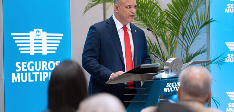 Yamil J. García-Díaz, president of the Cooperativa de Seguros Múltiples, announced $50,000 in donations to five community organizations in Puerto Rico.