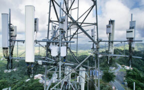 A telecommunications tower in Puerto Rico delivers broadband service as part of the Broadband Equity, Access and Deployment (BEAD) program, a federally funded initiative to expand high-speed internet to schools, libraries, health centers and other public institutions. (Credit: Jose Rosado | Dreamstime.com)