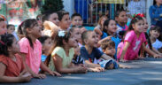 Children take part in a toy distribution event in Guánica during last year’s BIG Toy Drive, organized by IslandCorps.
