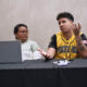 From left: Nildy Chapman-Sánchez of Louisiana State University and Inarú de la Fuente-Díaz of Sombrilla Cuir and the University of New Mexico participate in a panel on Bad Bunny’s newest album at the National Communication Association’s annual convention in Denver.