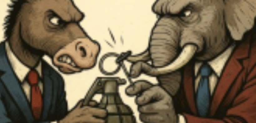 The prolonged shutdown unfolds as both parties remain locked in the “hand grenade” standoff described in Birling Capital’s recent report.