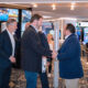 From left: Scott Woodgate of BetMGM; Ben Tutt, managing partner of The Condado Collection; and Juan Carlos Santaella, executive director of the Puerto Rico Gaming Commission, took part in the announcement.