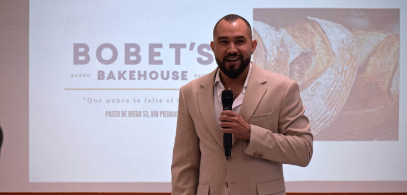 Alejandro Bobet of Bobet’s Bakehouse, one of the companies that participated in Grupo Guayacán’s EnterPRize business competition in Puerto Rico.