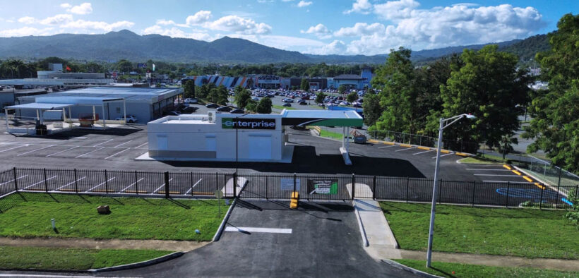 Enterprise’s new $1.5 million rental center in Caguas serves both business and consumer clients through its car and truck rental operations.