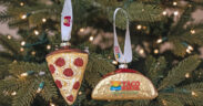As part of the “Decorate with Purpose” holiday campaign, customers can buy a pizza-shaped ornament at Marco’s Pizza and a taco-shaped ornament at Taco Maker to support youth programs in Puerto Rico.