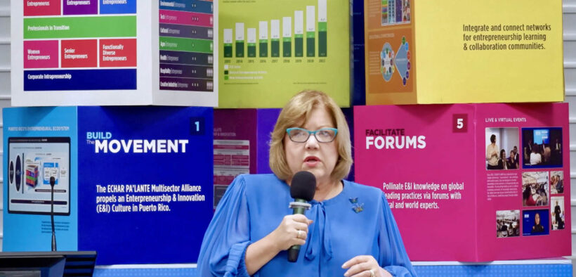 Gloria Viscasillas, executive director and multisectoral integrator of Echar Pa’lante