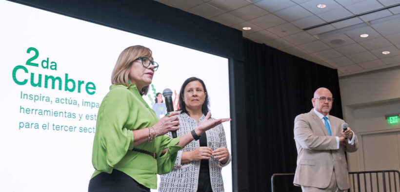From left: Magalys Camacho-La Luz, human resources director at FirstBank and moderator of the panel “Effective Human Resources Management for Nonprofit organizations”; Iraida Beatriz-Meléndez, human resources consultant for small businesses; and attorney Reynaldo A. Quintana-Latorre of Baerga & Quintana.