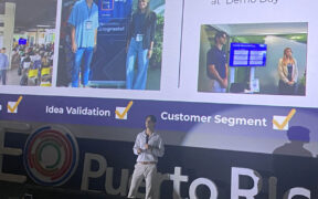 Nicolás S. Novoa-Lugo, founder of RIVA Solutions, received EO Puerto Rico’s 2025 Global Student Entrepreneur Award for his innovative shower system for recreational vehicles.