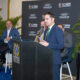 Rolando Padua, president of Paulson Puerto Rico, during the opening of BetMGM’s first satellite sportsbook at the Mayagüez Resort & Casino.