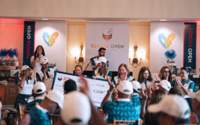 Toyota de Puerto Rico held its third Toyota Open golf tournament in Río Grande, raising $185,000 for the CAP Foundation with the support of 50 sponsors.