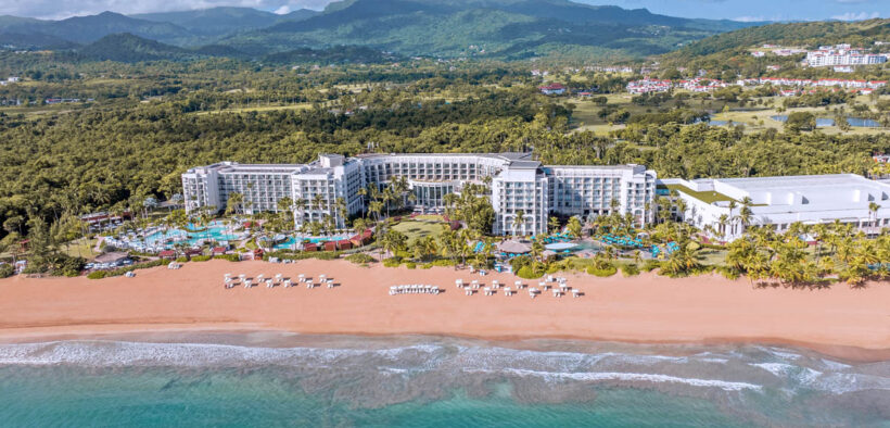 Located between El Yunque National Forest and the Atlantic Ocean in Río Grande, Puerto Rico, the 500-acre Wyndham Grand Rio Mar resort features newly renovated rooms, pools and amenities.