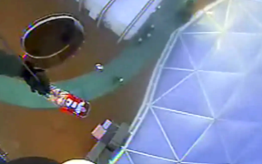 An image from U.S. Coast Guard footage shows the medevacuation of a passenger from the Celebrity Apex. (Photo credit: U.S. Coast Guard)