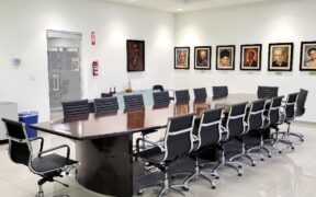 A conference room at the Liga de Cooperativas de Puerto Rico. (Screen capture of www.liga.coop)