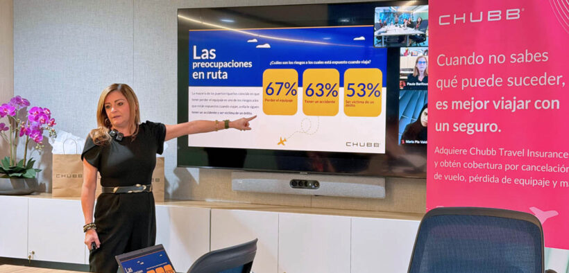Judith Hernández, country president of Chubb Puerto Rico, says travelers on the island are placing greater weight on accident, illness and crime protection when evaluating international travel insurance.