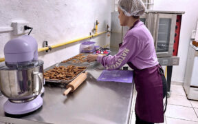 NatuTreats was founded during the pandemic after creator Denise Lebrón-Vargas discovered a canine pastry course focused on natural ingredients.