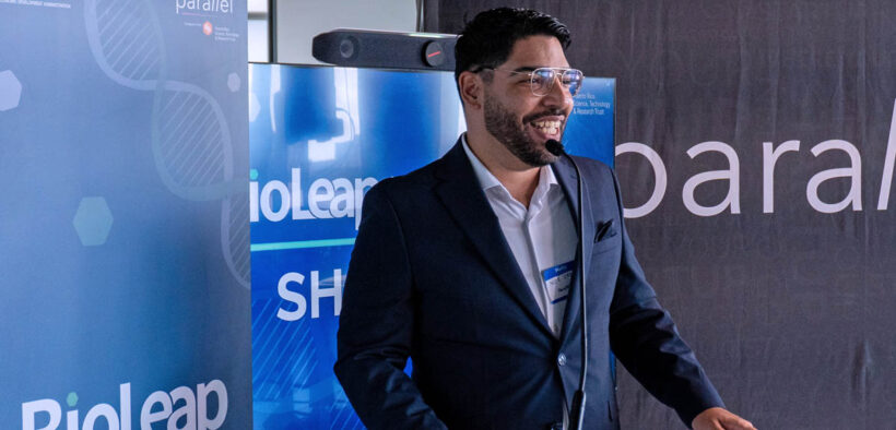 Noe Crespo, director of Parallel 18’s BioLeap program