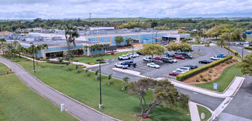 The Solx solar panel manufacturing plant in Aguadilla, Puerto Rico.