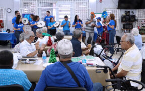 The program responded to widespread social isolation among older adults and sought to counter its effects through direct, personal interaction.