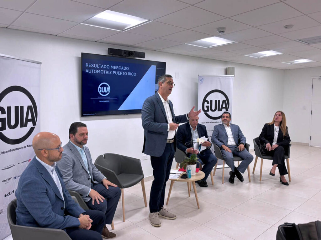 Las ventas de automóviles en Puerto Rico caerán un 91 % en 2025, según informa GUIA.
